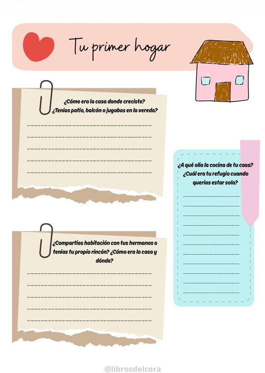 ❤️ Mamá, quiero saber tu historia - Libro digital (+3 BONUS)