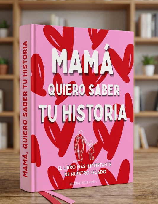 ❤️ Mamá, quiero saber tu historia - Libro digital (+3 BONUS)